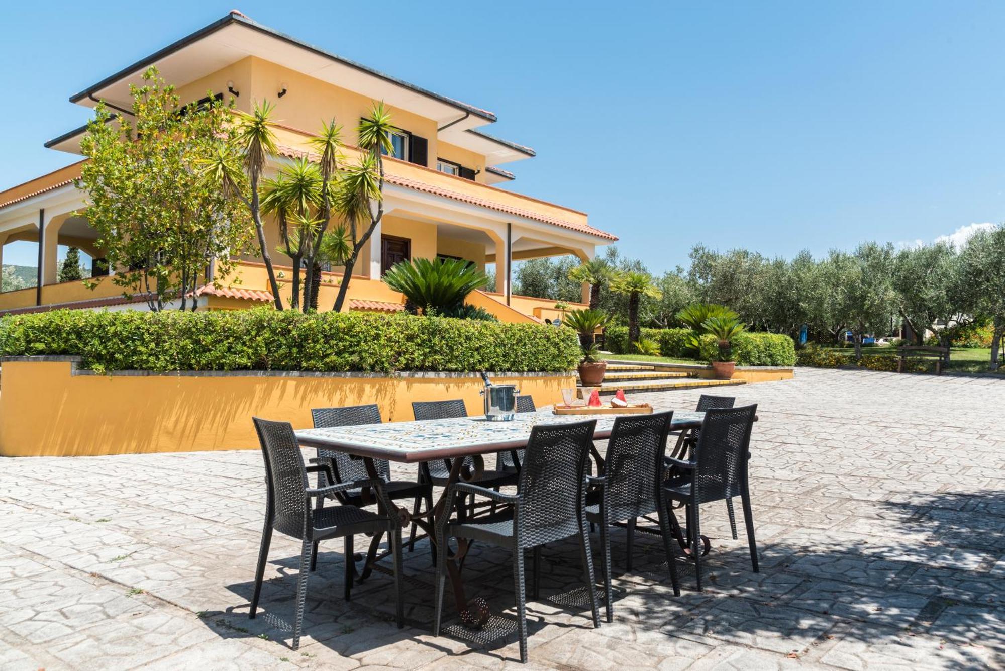 Villa Tina Santa Maria di Castellabate Extérieur photo
